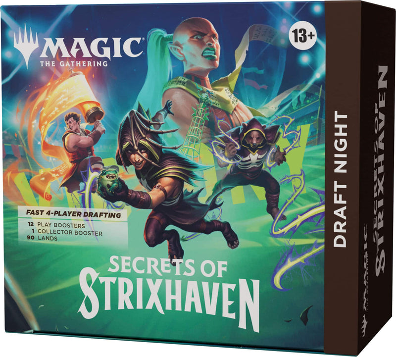 Wizards of The Coast - Magic The Gathering Secrets of Strixhaven Draft Night