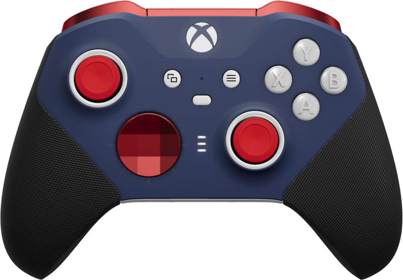 Microsoft - Xbox Elite Series 2 Core Wireless Controller for Xbox Series X Xbox Series S Xbox One PCs and Cloud-Enabled Devices - Red and Blue