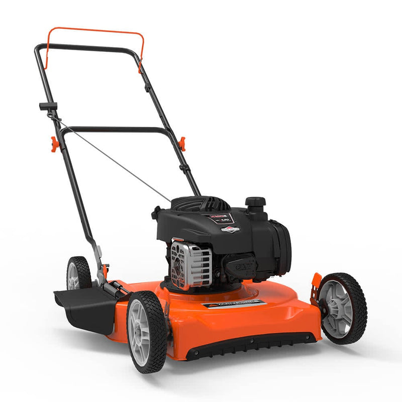 Yard Force  21-in Gas Push Mower  125cc Briggs and Stratton Engine  Side Discharge  5-Pos 1.25 - 3.75 inch Cut Height