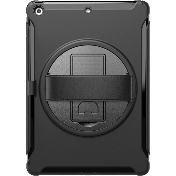 SaharaCase - Protection Hand Strap Series Case for Apple iPad 10.2 (8th Generation 2020 and 9th Generation 2021) - Black