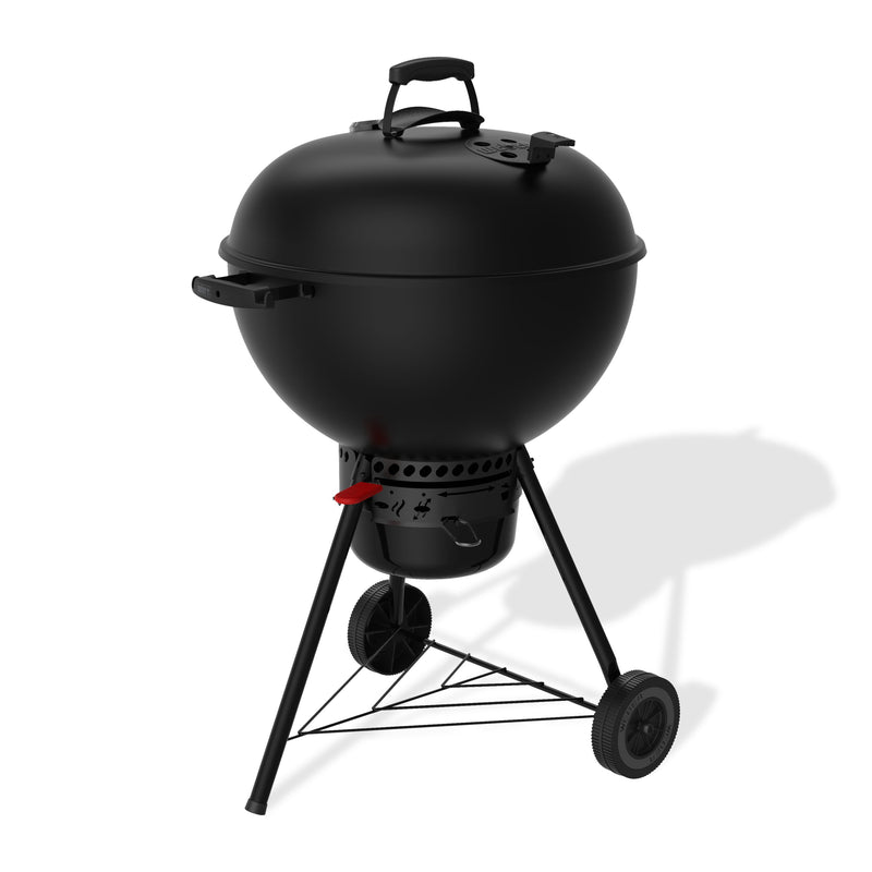 Weber Stealth 21.5-in W Matte Black Kettle Charcoal Grill