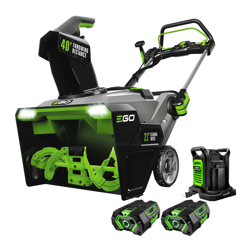 EGO POWER+ 56-volt 21-in Single-stage Push Battery Snow Blower (Battery Included) (Charger Included)