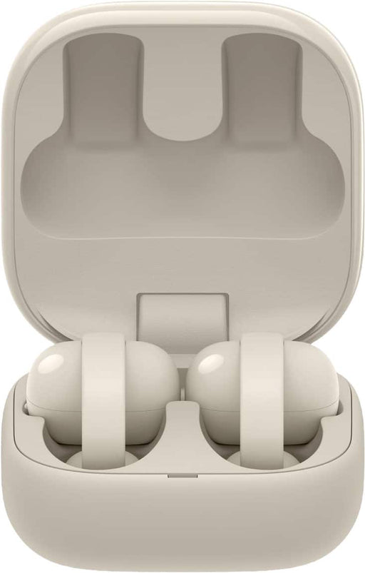 Sony - LinkBuds Clip Truly Wireless Open Earbuds - Greige