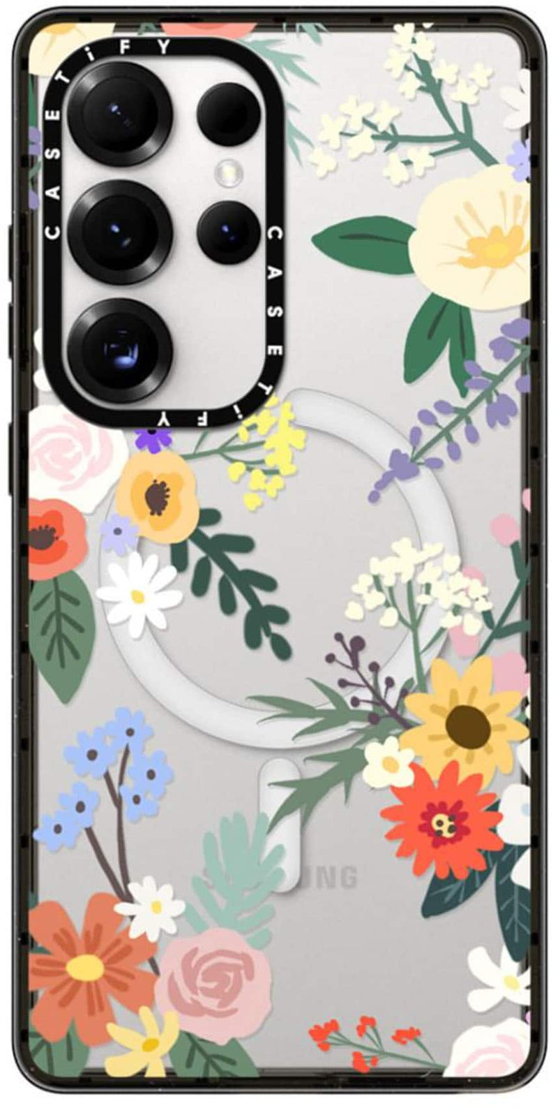 CASETiFY - Galaxy S25 Ultra - Impact Case - Allie Alpine Florals (Wireless Charging Compatible) - Alpine Floral