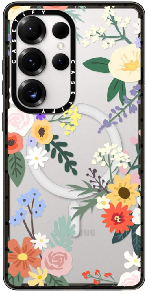 CASETiFY - Galaxy S25 Ultra - Impact Case - Allie Alpine Florals (Wireless Charging Compatible) - Alpine Floral