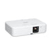 Epson - EpiqVision Flex CO-FH02 Full HD 1080p Smart Streaming Portable Projector 3-Chip 3LCD Android TV Bluetooth - White