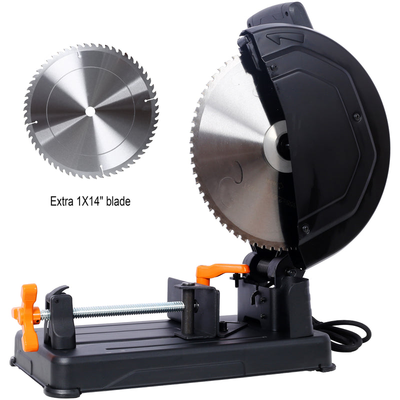 Dexmalle  15-Amp Heavy Duty 14 Inch Metal Cutting Chop Saw