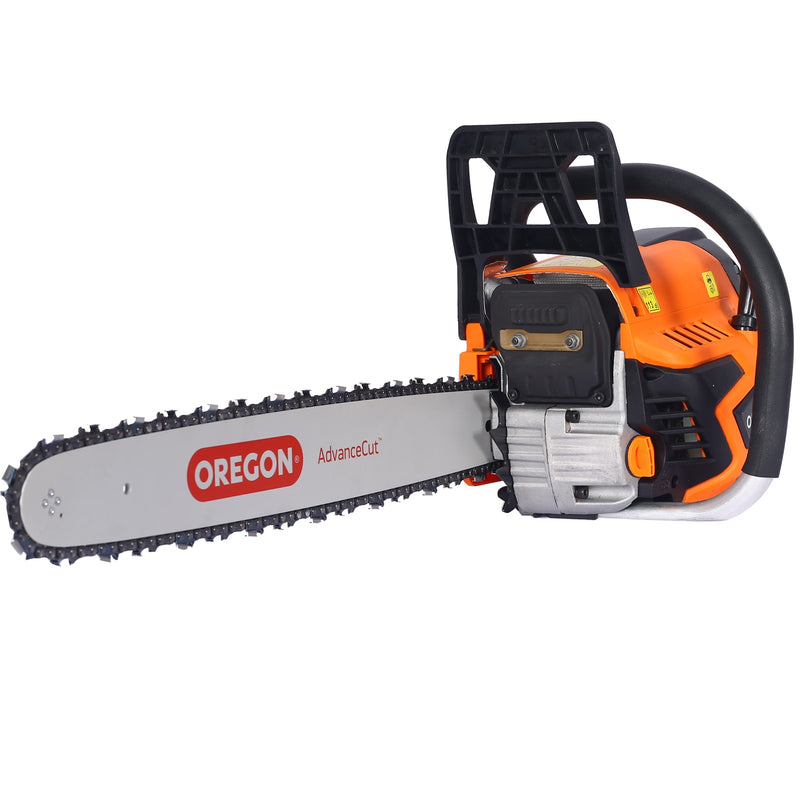 Dexmalle  Orange 58cc 2-cycle 20-in Gas Chainsaw