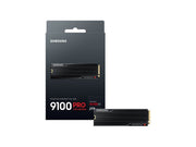 Samsung -  9100 PRO 2TB with Heatsink Internal SSD PCIe Gen 5x4 NVMe Speeds Up to 14700 MB/s