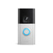 Ring - Battery Doorbell Pro Smart Wi-Fi Video Doorbell - Battery-powered with Head-to-Toe HD+ Video - Satin Nickel