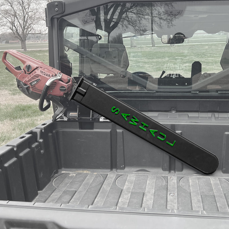 GearHaul  SawHaul SnapLok Rotating Mount for Polaris and CanAm with Green 36 inch Scabbard
