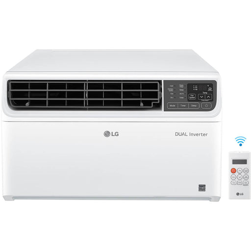 LG - 450 Sq. Ft. 10000 BTU Smart Inverter Window Air Conditioner - White