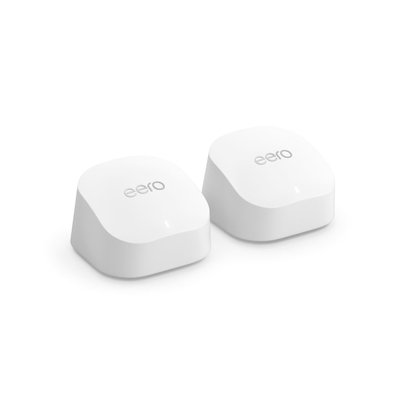 eero - 6+ Dual-band Mesh Wi-Fi 6 System (2-pack) - White
