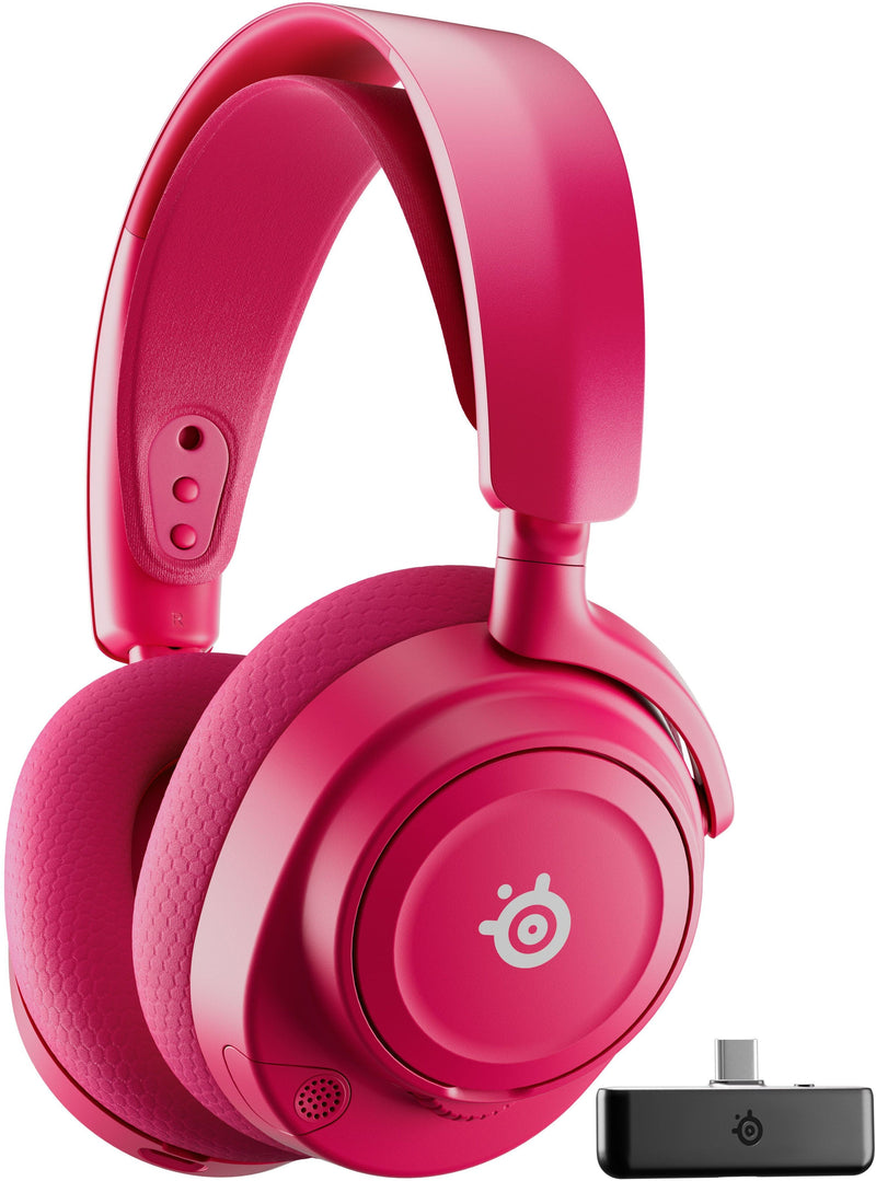 SteelSeries - Arctis Nova 7X Gen 2 Wireless Over-The-Ear Multi Gaming Headset for Xbox PC PS5 Switch Handheld - Magneta