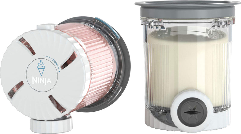 Ninja - Swirl by CREAMi Pints and Lids 2 Pack - Grey Lids