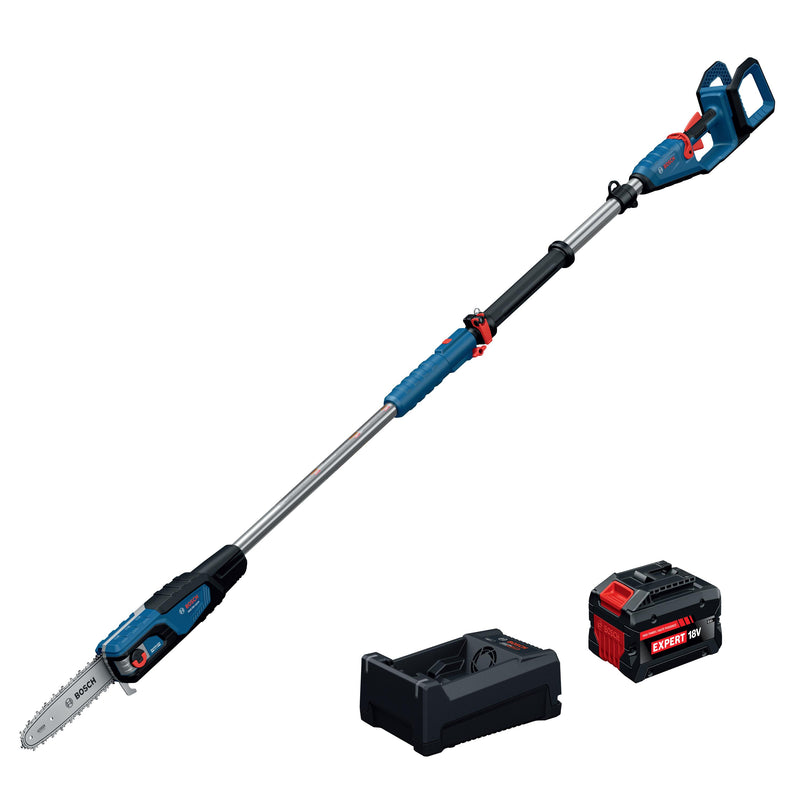 Bosch 18-volt 10-in Battery 8 Amp 8 Ah Chainsaw Battery Included Charger Included