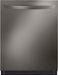 LG - 24" Top Control Smart Built-in Stainless Steel Tub Dishwasher with 3rd Rack QuadWash Pro and 46dB - Black Stainless Steel