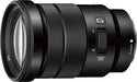 Sony - E PZ 18-105mm f/4.0 G OSS Power Zoom Lens for Select E-Mount Cameras - Black