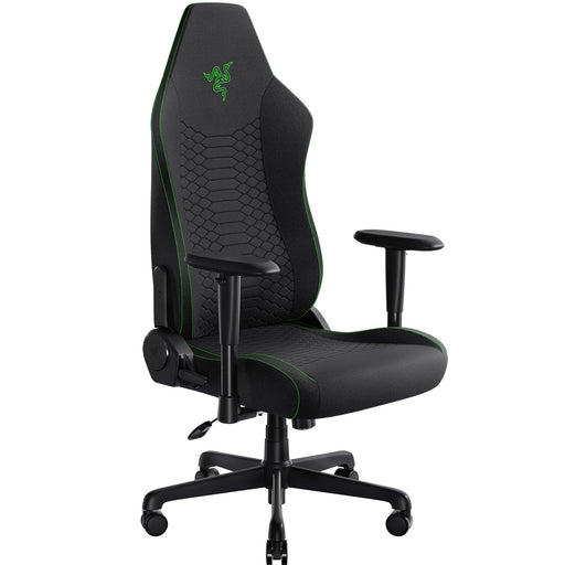 Razer - Iskur V2 X Ergonomic Gaming Chair with Multi-Layered Fabric - Black/Green