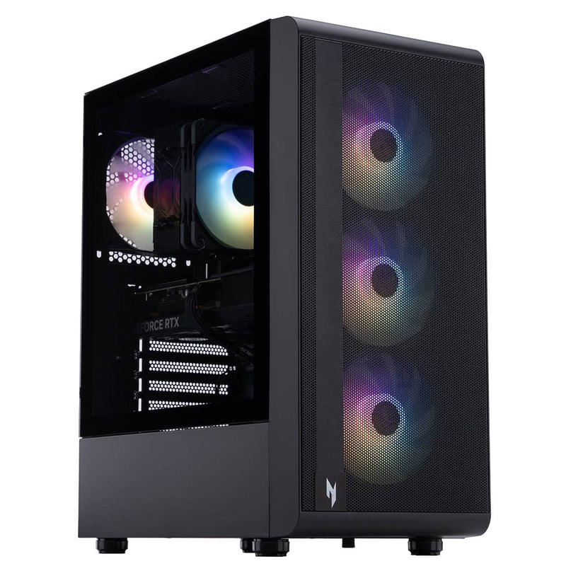 Acer - Nitro 60 N60-641-UB23 Gaming Desktop - Intel Core i7-14700F - 32GB DDR5 Memory - NVIDIA GeForce RTX 5080 - 2TB SSD - Black