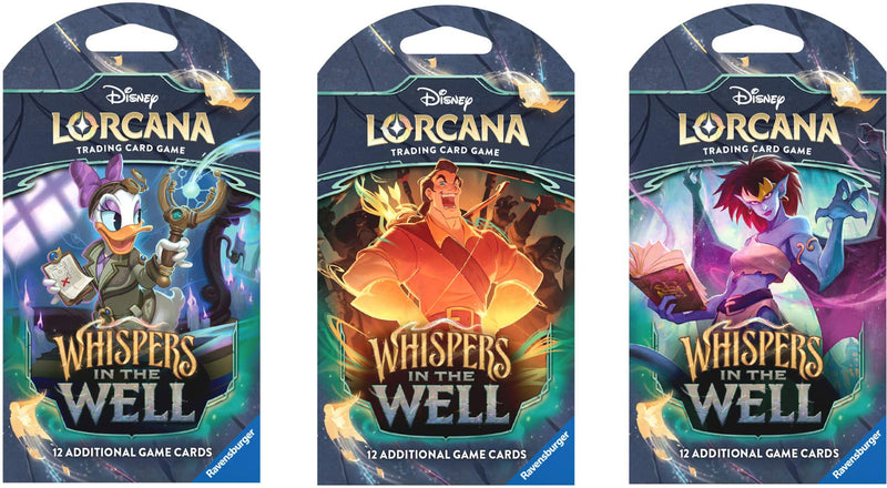 Disney - Lorcana Whispers in the Well Sleeved Booster - Styles May Vary