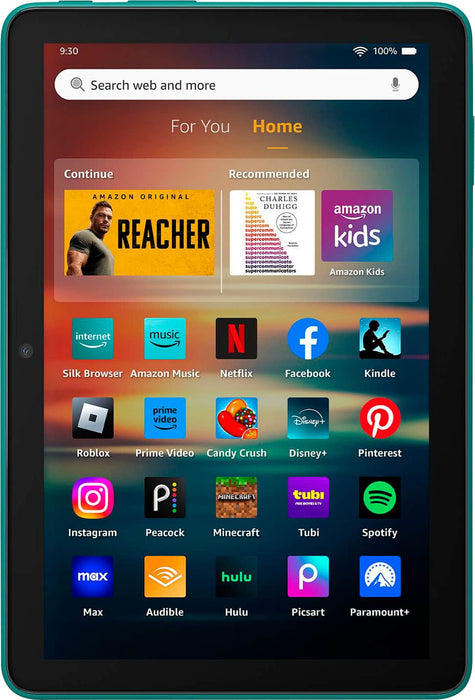 Amazon - Fire HD 8 tablet 8 HD Display 3GB memory 32GB  designed for portable entertainment Emerald (2024 release) - Emerald