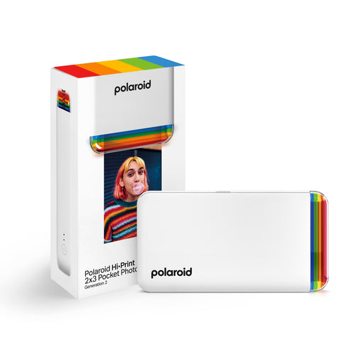 Polaroid - Hi-Print 2x3 Pocket Generation 2 Photo Printer - White