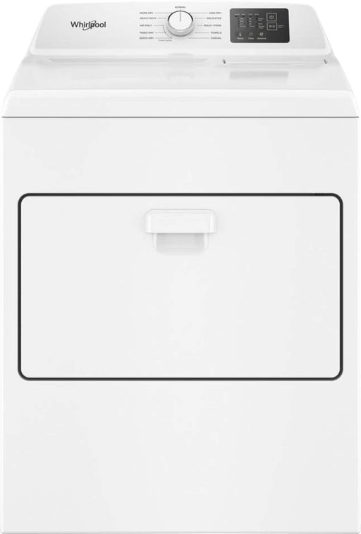 Whirlpool - 7.0 Cu. Ft. Electric Dryer with Adaptive Dry and Top Venting - White