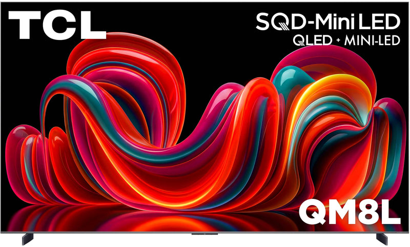 TCL - 98" Class QM8L Series 4K UHD HDR SQD-Mini LED Smart TV with Google TV (2026)