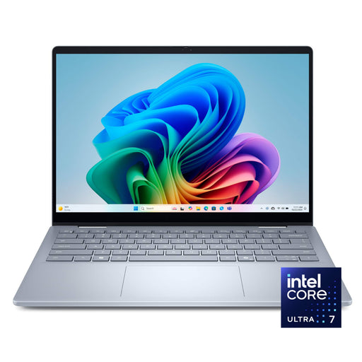 Dell - Plus 14" 2K 2-in-1 Laptop - Intel Core Ultra 7 Series 2 256V 2026 - 16GB Memory - 512GB Storage - Copilot+ PC - Ice Blue