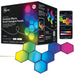 GE - Cync Dynamic Effects Smart LED Hexagon Panel Lights (7 Pack) - Color Changing - Full Color