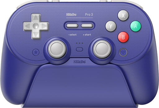 8BitDo - Pro 3 Bluetooth Gaming Controller for Nintendo Switch Nintendo Switch 2 PC - Purple