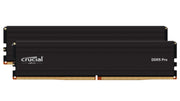 Crucial - Pro 32GB (2x16GB) DDR5 5600MHz C46 UDIMM Desktop Memory - Black