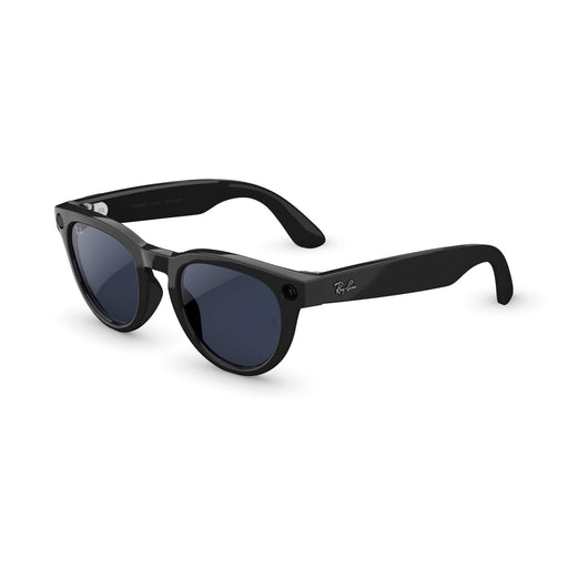 Ray-Ban Meta - Headliner (Gen 2) glasses with Meta AI Audio Photo Video Compatibility - Transitions Sapphire lenses - Shiny Black
