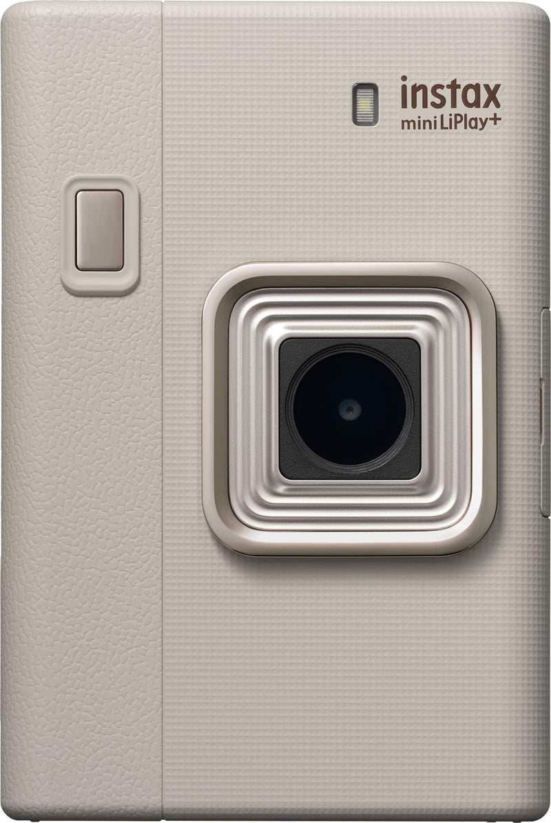 Fujifilm - instax mini LiPlay+ Instant Camera - Sand Beige