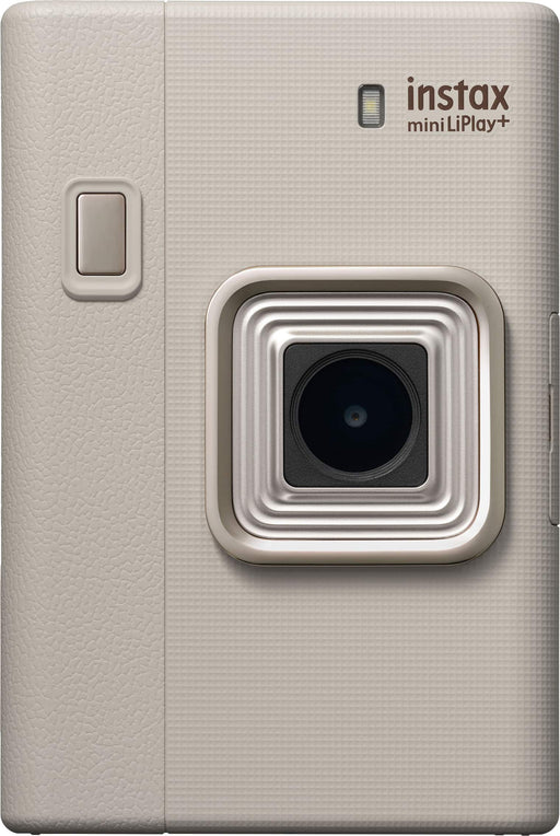 Fujifilm - instax mini LiPlay+ Instant Camera - Sand Beige