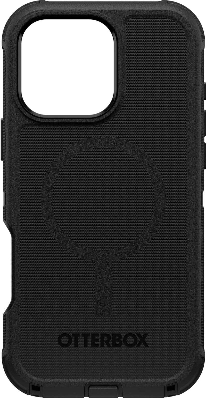 OtterBox - Defender Series Pro Hard Shell for MagSafe for Apple iPhone 16 Pro Max - Black