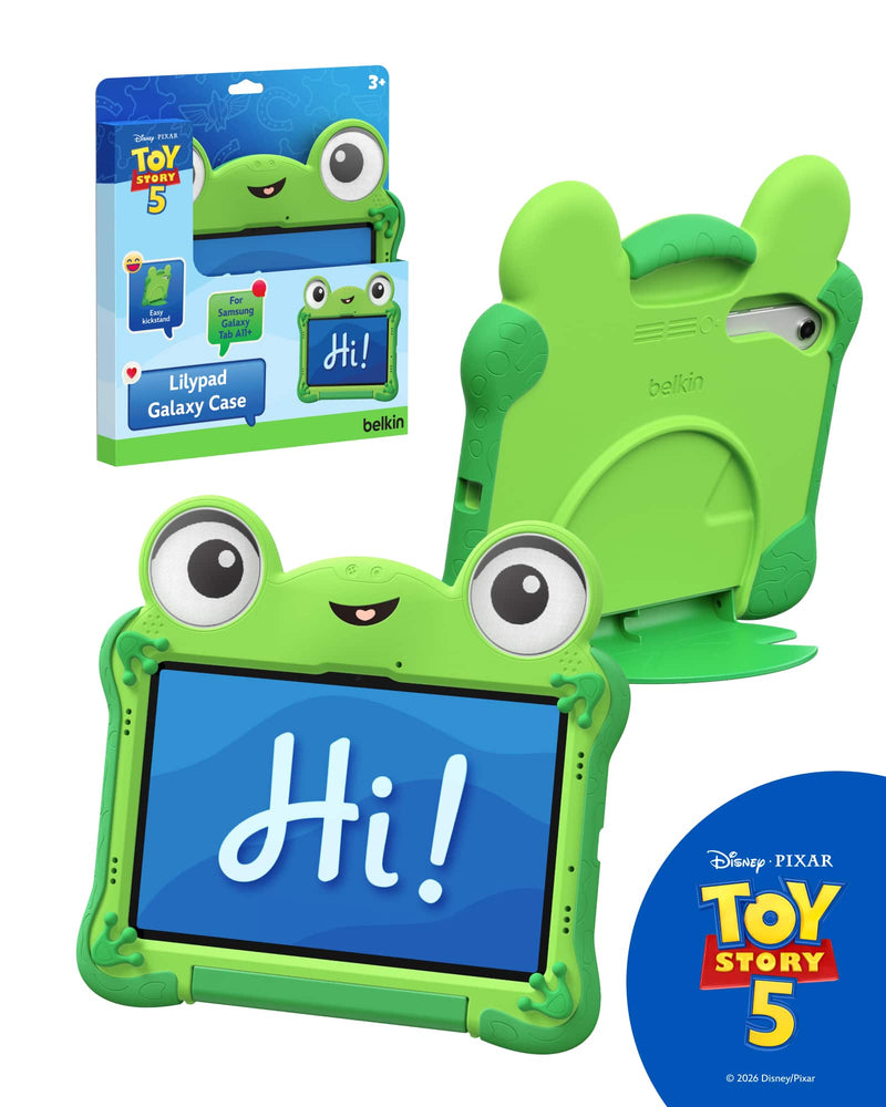 Belkin - Disney Pixar Toy Story 5 Lilypad Inspired Samsung Case (A11+) with Handle  Kickstand - Green