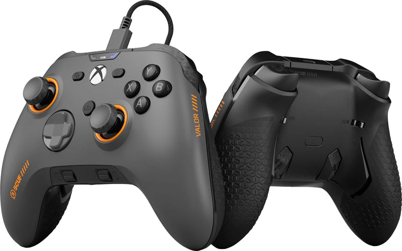 SCUF - VALOR Wired TMR Performance Controller for Xbox Series XS Xbox One and PC - Steel Gray