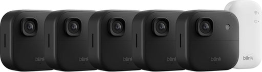 Blink - Outdoor 2K+ Wireless Smart Security Camera 2K video Two-way audio w/ noise cancellation Smart detection - 5CAM - Black