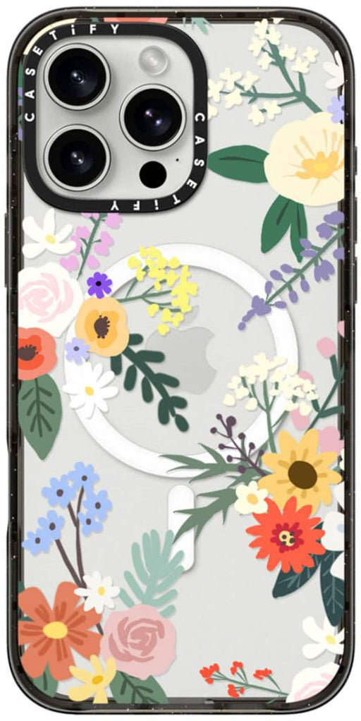 CASETiFY - Impact Case with MagSafe for Apple iPhone 16 Pro Max - Allie Alpine Florals