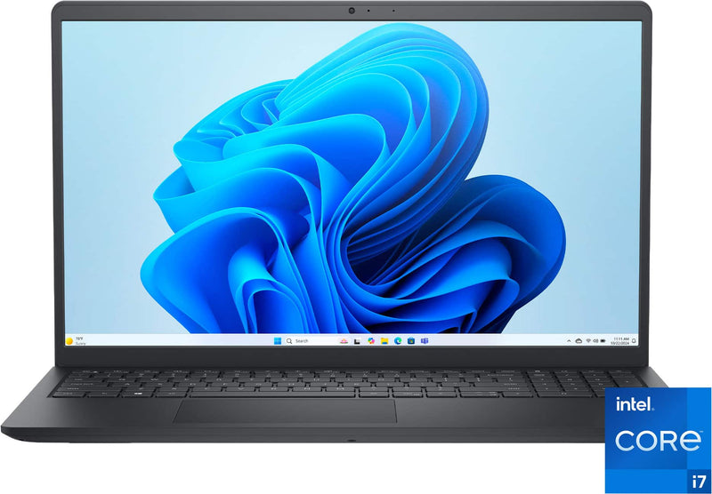 Dell - 15.6" 2K Touchscreen Laptop - Intel Core i7 1355U 2023 - 16GB Memory - 512 GB Storage - Carbon Black