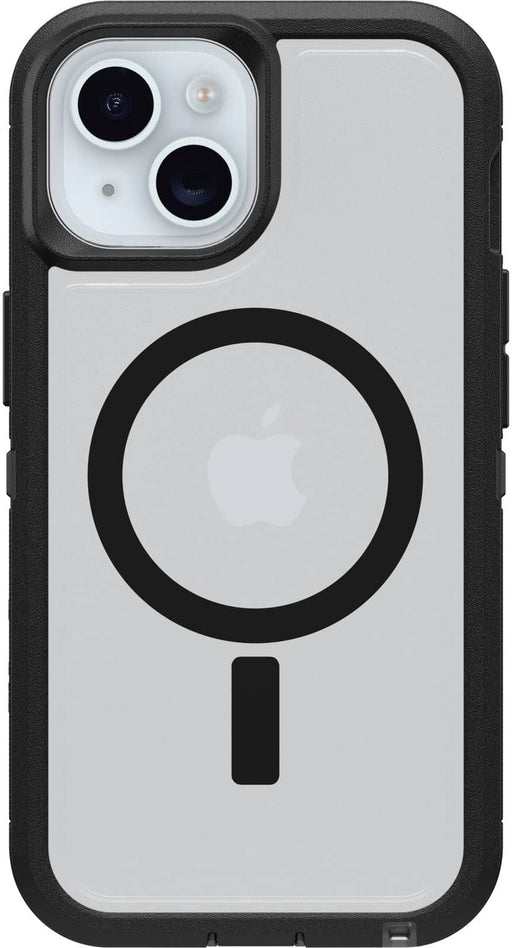 OtterBox - Defender Series Pro XT Hard Shell for MagSafe for Apple iPhone 17e iPhone 16e iPhone 15 iPhone 14 iPhone 13 - Dark Side