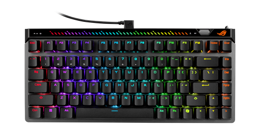ASUS - ROG Falchion Ace 75 Wired Magnetic Hall Effect RGB Gaming Keyboard with Hot-Swappable ROG HFX V2 Switches - Black