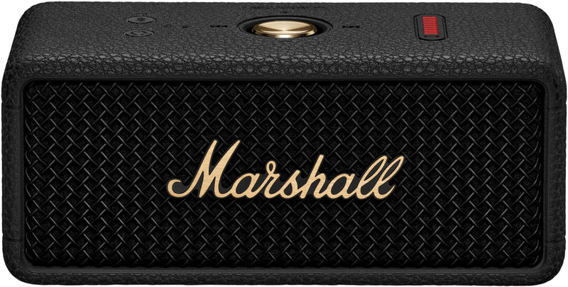 Marshall - Emberton III Portable Bluetooth Speaker with Rugged Waterproof / Dust-proof Wireless Design - Black/Brass