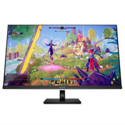 HP OMEN - Transcend 31.5" QD-OLED 4K UHD 240Hz G-SYNC Compatible Gaming Monitor with Adjustable Height - Black/White