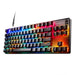 SteelSeries - Apex 9 TKL Wired OptiPoint Adjustable Actuation Switch Gaming Keyboard with RGB Lighting - Black