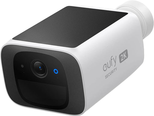 eufy - C20 Solar SoloCam 2K Wireless Outdoor Security Camera Local Storage and No Monthly Fee - White