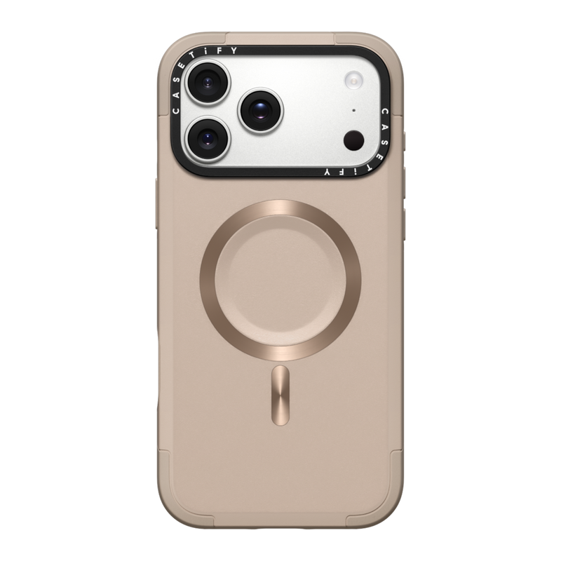 CASETiFY - Apple iPhone 17 Pro Max Force Case - Taupe
