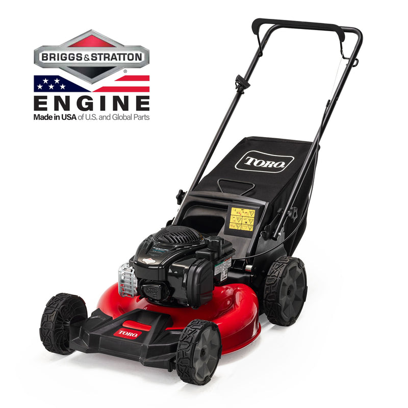 Toro Recycler 21-in Gas Push lawn mower with 140-cc Briggs and Stratton Engine